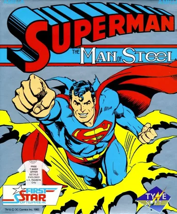 Superman - The Man of Steel_Disk1 box cover front